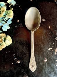 Vintage Reproduction of 18th Century Pewter Spoon With Face Motif - Etsy