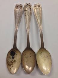 Antique Tiffany & Co Sterling PAT 1X95 T Spoons | eBay Australia