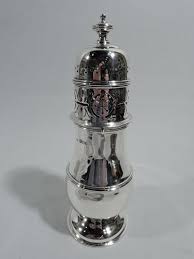 Large Antique English Edwardian Sterling Silver Sugar Caster (item #1452472)
