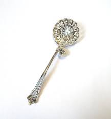 Antique Victorian Sterling Silver Sugar Sifter Spoon London ...