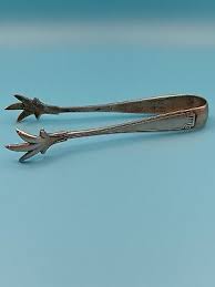 Sterling Silver Sugar Tongs/ice Cube Tongs | eBay