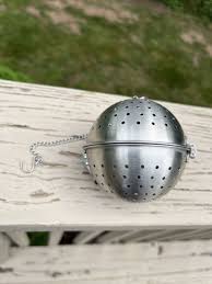 Vintage Huge Ball Tea Herb Spice Cooker Strainer Infuser | eBay