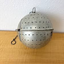 Extra Large Vintage Metal Spice Ball / Herb Tea Infuser ...