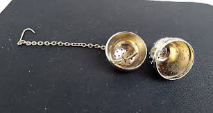 Reusable Stainless Steel Round TEA INFUSER / STRAINER with ...