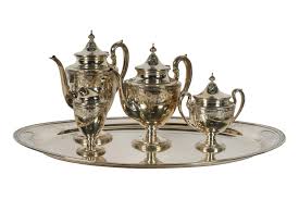 Lot - Gorham Sterling Tea and Coffee Service
