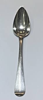 Antique 1873 Dutch Silver Spoon Rat Tail Pattern- .833-Key Export stamp | eBay