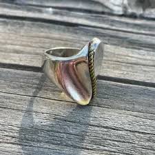 Jewelry | 14k Gold Plated Sterling Silver Ring | Poshmark