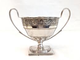 Georgian Sterling Silver Bowl: Antique Gilt Interior, London ...