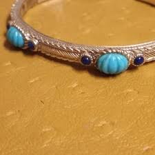 Gemstone Turquoise Sterling Silver Fine Bracelets for sale | eBay