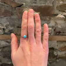 Sterling Silver Turquoise Ring 5 - Society Telluride