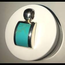 Accessories | Sterling Silver Turquoise Slide Pendant925 Ati ...