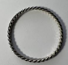 2 Vintage Sterling Silver Bangle Bracelets 40.9 grams | eBay