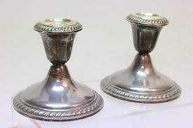 Sold at Auction: Alvin S160 Sterling Candlestick Holders