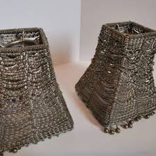 Pair of Chainmail Lampshades - Etsy