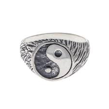 YIN AND YANG RING | 925 STERLING SILVER