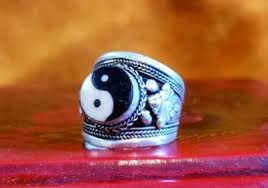 Handmade Adjustable Yin Yang Ring
