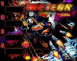 Meteor Pinball Machine | eBay