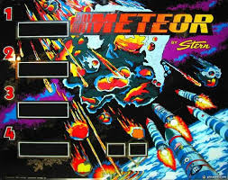 Meteor - Pinball Rules