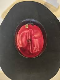 Vintage Eddy Bros 100% Wool Black Cowboy Hat WPL 4384 - Size ...