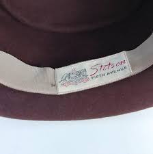 40s Stetson Fur Felt Hat w/ Long Chiffon Hatband For Sale at 1stDibs | 1940s fedora, the acclaimed hat, 1940s fedora hat