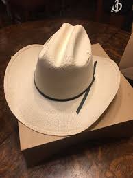 Genuine Bangora Cowboy Hat Size 7 Ivory Beaver Hats Western ...