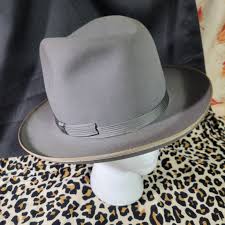 Vintage Royal John B Stetson Hat Fedora Style Long 1/4 Oval ...
