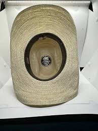 Unisex Stetson Vintage Roadrunner Straw Hat size 6 3/4 | eBay