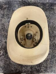 Cool Vintage Stetson Roadrunner Straw Cowboy Hat 7 1/8 with 40 Vintage Pins | eBay