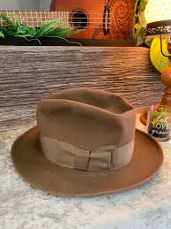 Henry the Hatter Detroit MI Vintage Fedora Brown Hat Men's ...