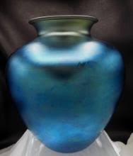 Sold at Auction: Wonderful large antique signed Steuben blue ...