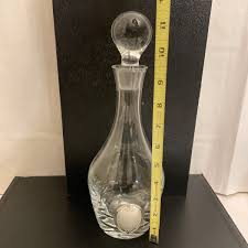 vintage Lam .Ag Decanter Sterling silver Logo 12" | eBay