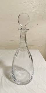 1990s Classical Georgian English Crystal Magnum Decanter ...