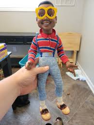 Vintage 1991 17" Steve Urkel Pull String Talking Doll w ...