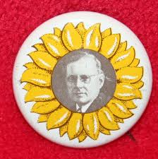 Alf Landon 1936 Presidential Campaign Pinback Button Pin Amoco Oil 1972 Kansas | eBay