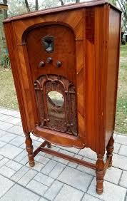 Antique 1920's Kolster Westinghouse tube radio console Art Deco vintage K-120 | #1922444214