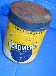 Vintage Stewart Warner Model 757-W Tachometer Accessory | eBay