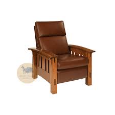 Amish made Recliner in QS Oak | Amish Furniture Creations™