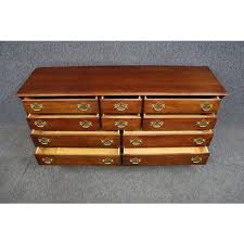 Statton Cherry Wide Dresser | Chairish