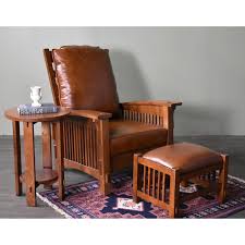Buy Craftsman-Mission Morris Arm Chair & Ottoman Set in USA ...