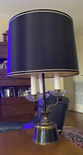 Springcrest Black Medium Drum Lamp Shade with Black and Gold Trim 14" Top x 16" Bottom x 11" High (Spider) Replacement with Harp and Finial - Macy's