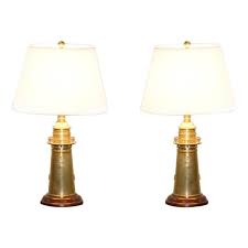 Rare Pair of Limited Edition Ralph Lauren Lighthouse Cocktail Shaker Table Lamps at 1stDibs | ralph lauren lighthouse lamp, ralph lauren lamps, ralph lauren brass lamp