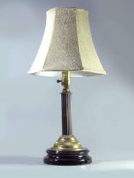 Elegant Brass and Wood Table Lamp by Chilo, circa 1950 For Sale at 1stDibs | chilo lamp