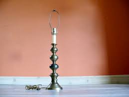 Vintage Brass Stacked Ball Table Lamp, 30 Inch Stiffel Style Hollywood Regency Lighting Decor - Etsy