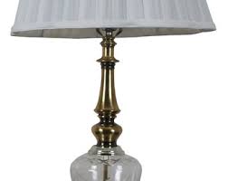 VINTAGE CRYSTAL BRASS Lamp ,table Lamp, Classic Decor ...