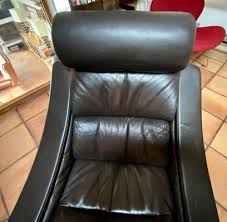 Lounge Chairs with Ottomans by Ake Fribytter, 1970, Set of 4 ...