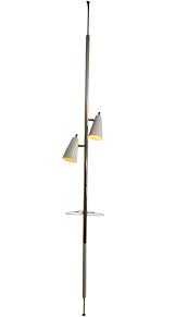 Mid Century Tension Pole Lamp | Chairish