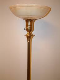 Brass Torchiere Lamp – Salado Creek Antiques