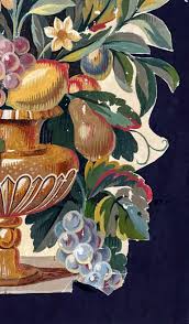 Painting Cutout Oil On Canvas Framed With Faux-Bamboo Wood -03 For Sale at 1stDibs