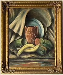 FINE ANTIQUE STILL LIFE IMPRESSIONIST OIL PAINTING OLD ...