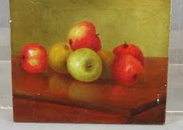 19thc Still Life Apples on Table | Autumn Colors | Antique Oil on Canvas | Authentic Original | Professionally Restored | Ready to Hang - Etsy Ireland